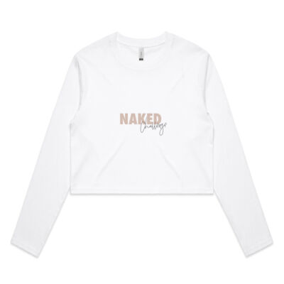 Naked Challenge Long sleeve Crop Thumbnail